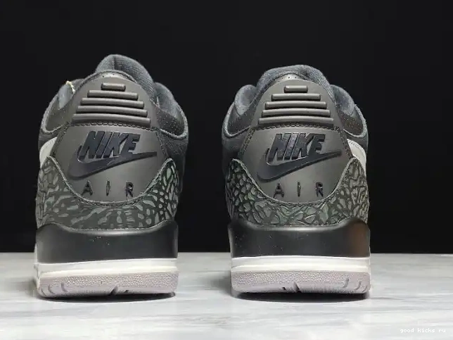 Rep CK4348-007 Black Grey Jordan Air Cement Tinker 3 0521